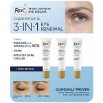 RoC Line Smoothing Eye Cream Bundle, 3 x 0.6 fl oz